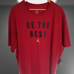 JORDAN -Nike "Be The Best (Beat The Best)" Short-Sleeve Shirt Mens3XL NEVER WORN